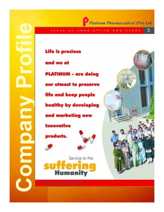 Platinum Pharmaceutical (Pvt) Ltd.
 