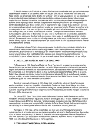 PlatóN Y Robert Capa