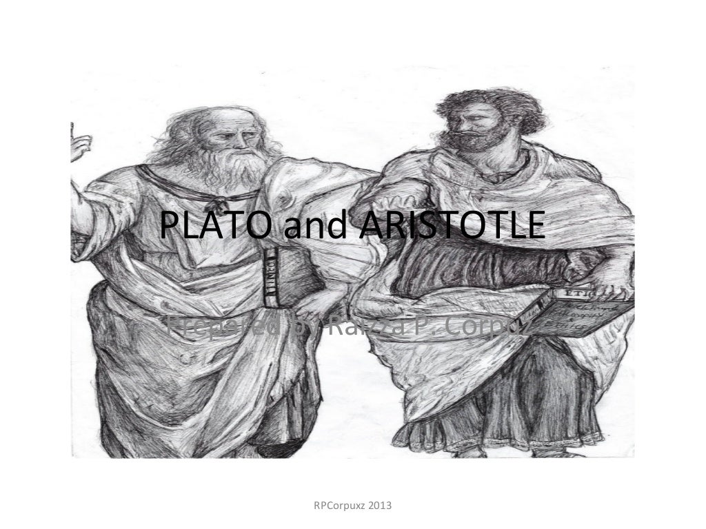 Plato and aristotle