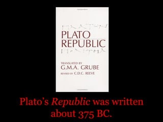 Plato and the republic