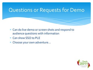 Q and A from an MTDA Site Facilitator 8 mins. (recorded by Jason/edited by Ryan using Video Pad)Tell us about MTDA Connect at your high school.What inspired your school to be the first to get involved?What is the most prevalent benefit?What should we change?How is the academic area coach model working?How has online credit recovery changed your school’s approach to CR?Do you see the program growing in the future?Do you have plans for tracking students who take part?Facilitator Input