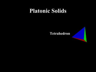 Platonic solids