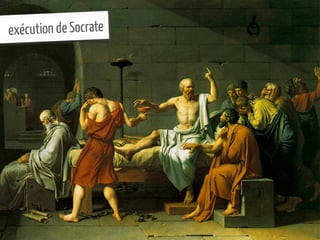 exécution de Socrate
 