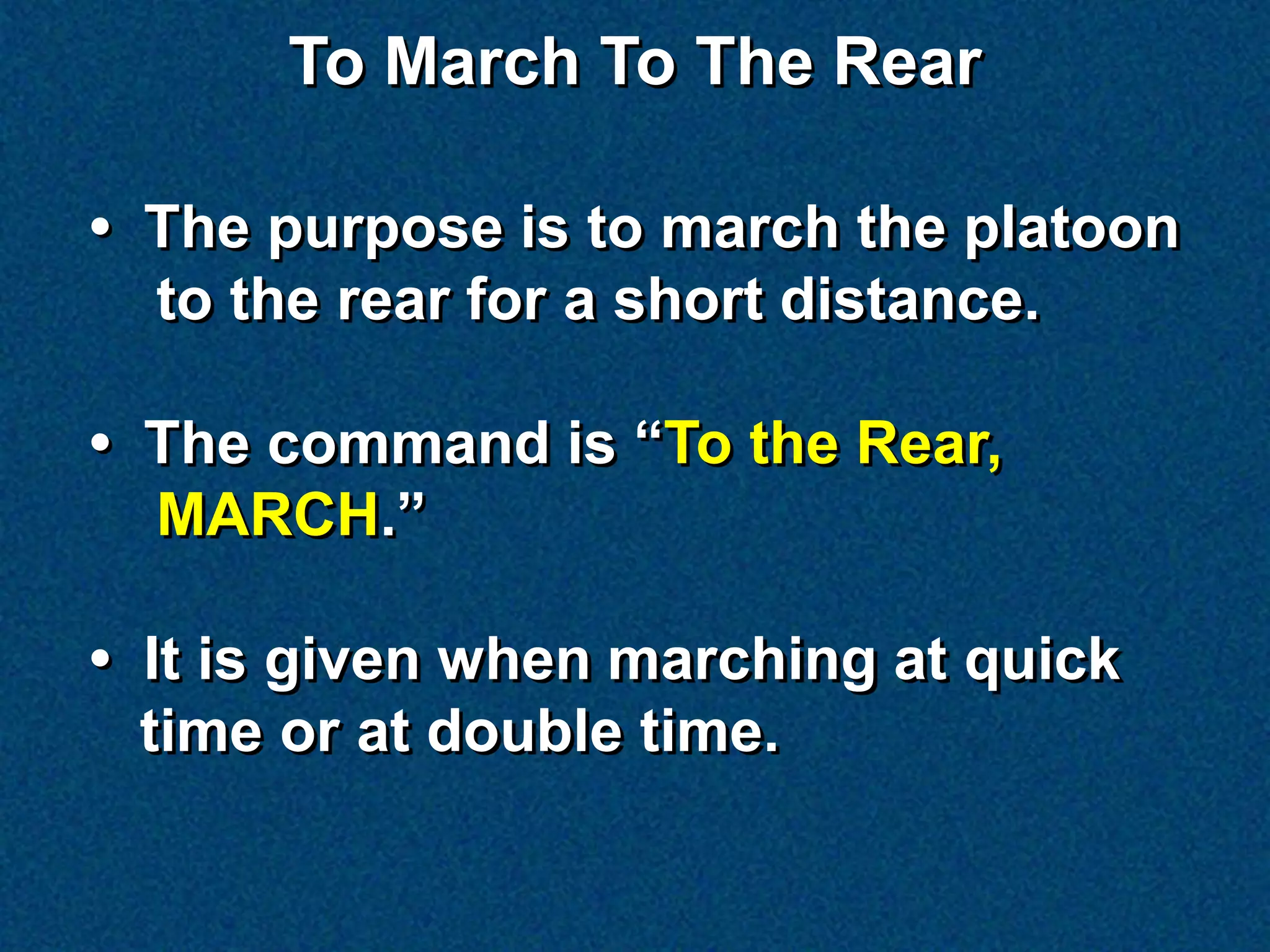Platoon Drill | PDF