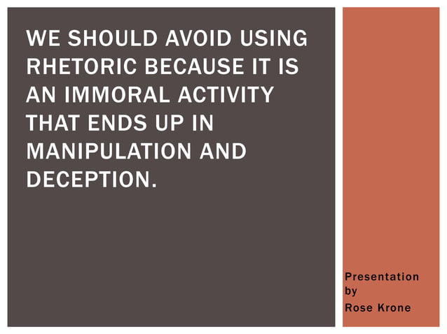 Plato rhetoric | PPT