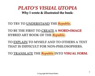 Utopia Setting Explained New book presentation 'Plato's Visual Utopia' by Daniel Heller | PPT