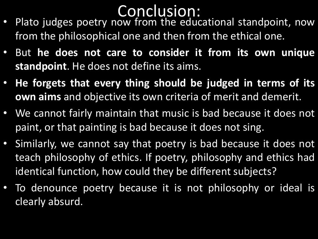 Aristotle defence of poetry slideshare picture