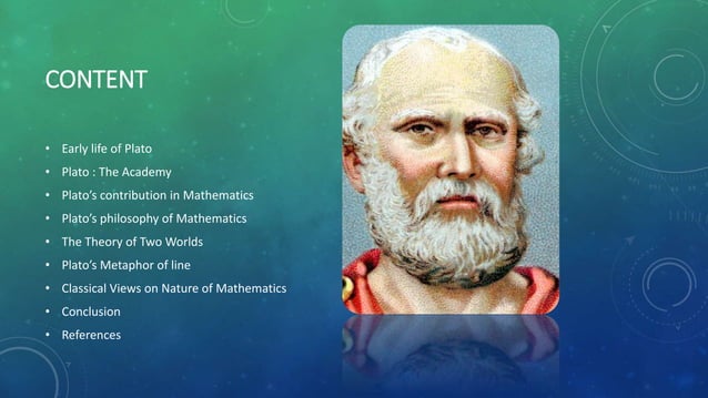 Plato's Philosophy of Mathematics | PPTX