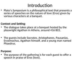 Plato Symposium Ppt Ppt On The Plato And His Teachings Ppt