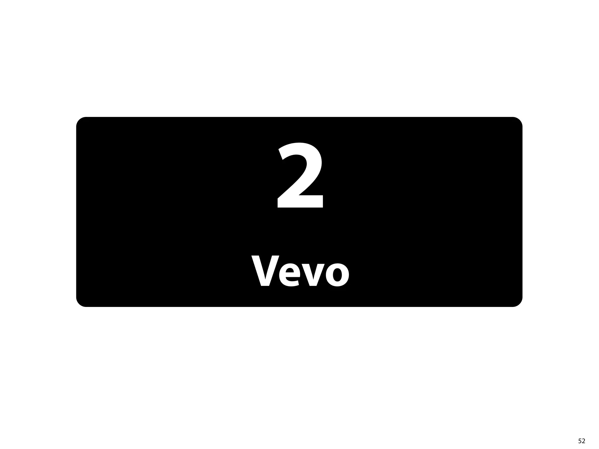 2
Vevo


       52
 