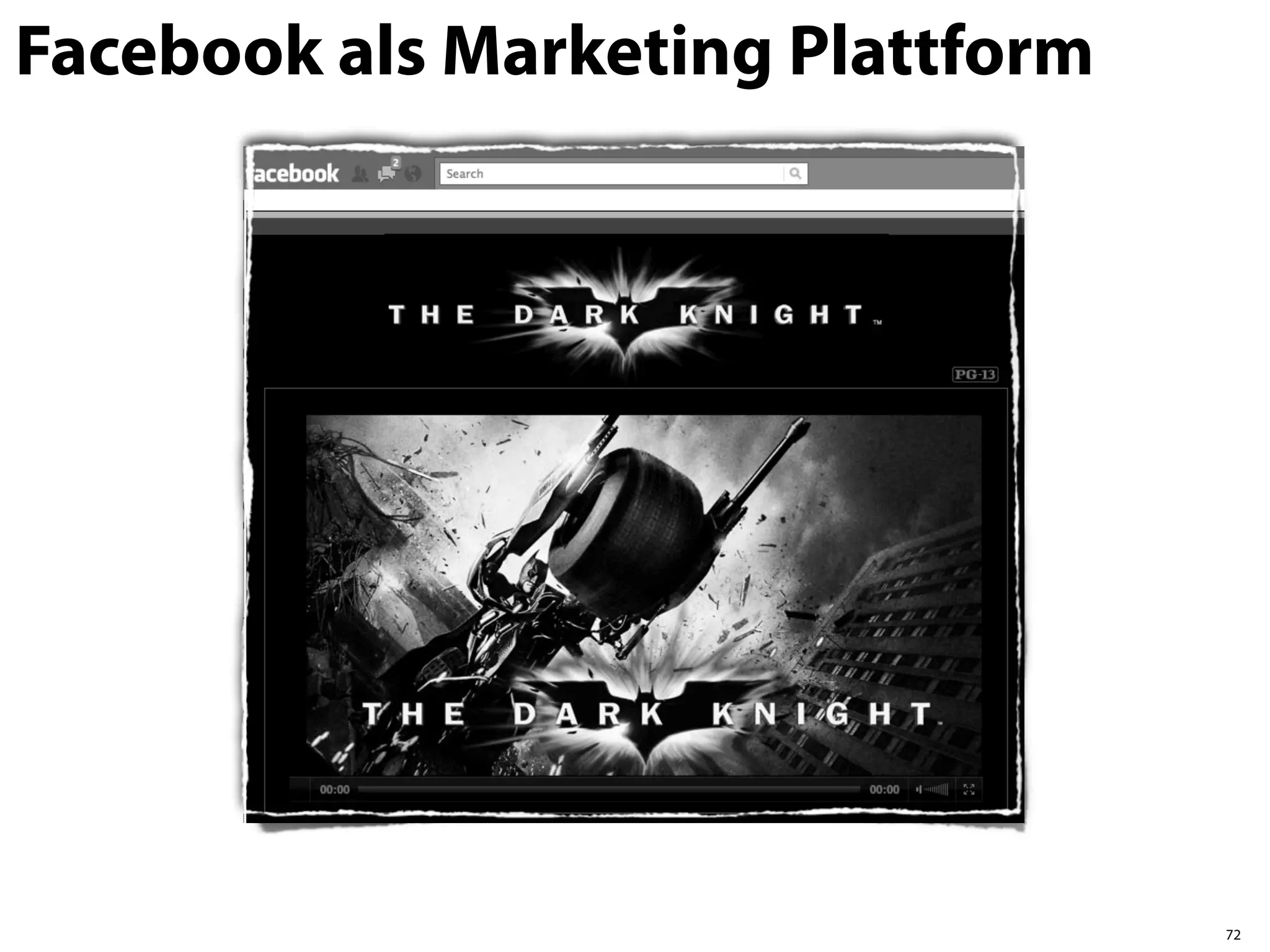 Facebook als Marketing Plattform




                                   72
 