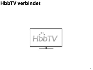HbbTV verbindet




                  24
 