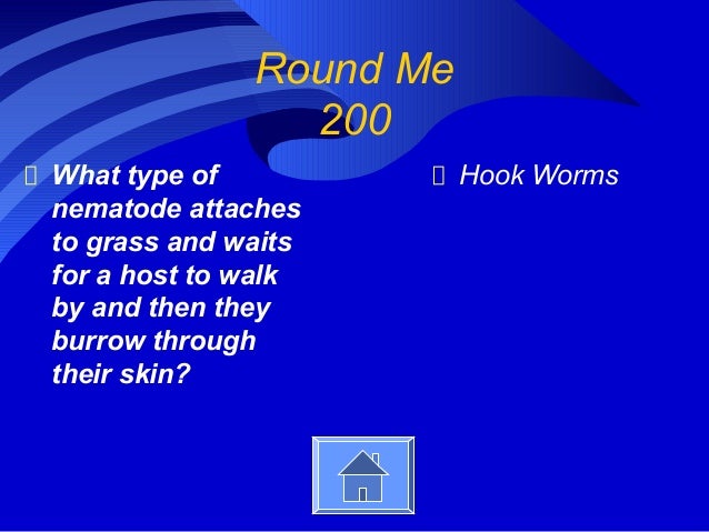 Platy and nematode test review