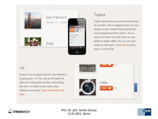 Prof. Dr. phil. Stefan Strauss   11/44
     12.03.2012, Berlin
 