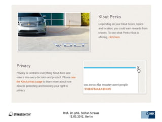 Prof. Dr. phil. Stefan Strauss   13/44
     12.03.2012, Berlin
 