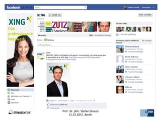 Prof. Dr. phil. Stefan Strauss   24/44
     12.03.2012, Berlin
 