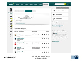 Prof. Dr. phil. Stefan Strauss   26/44
     12.03.2012, Berlin
 