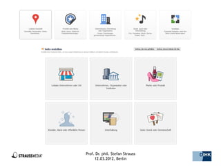 Prof. Dr. phil. Stefan Strauss   31/44
     12.03.2012, Berlin
 