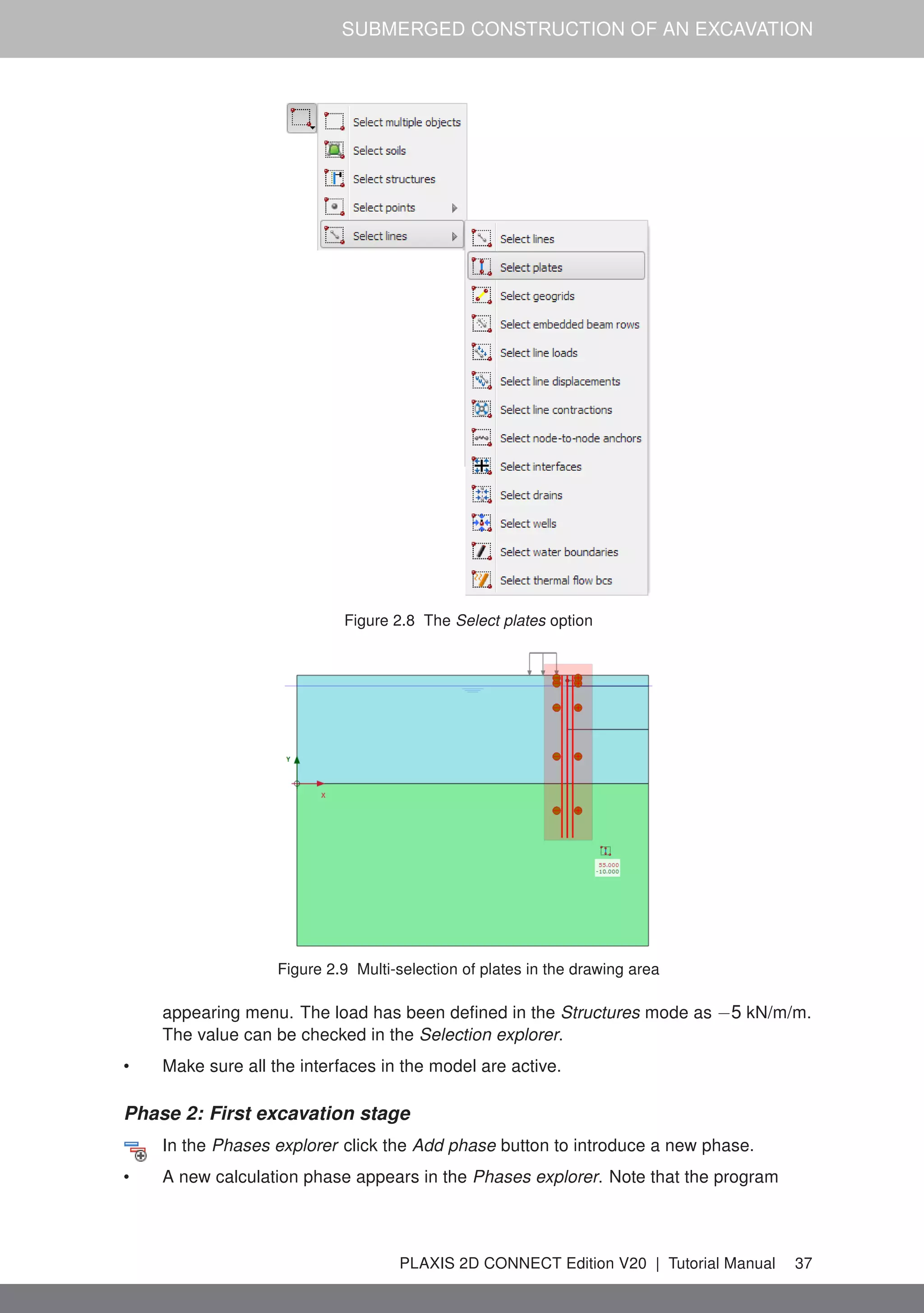 Plaxis 2 d tutorial | PDF
