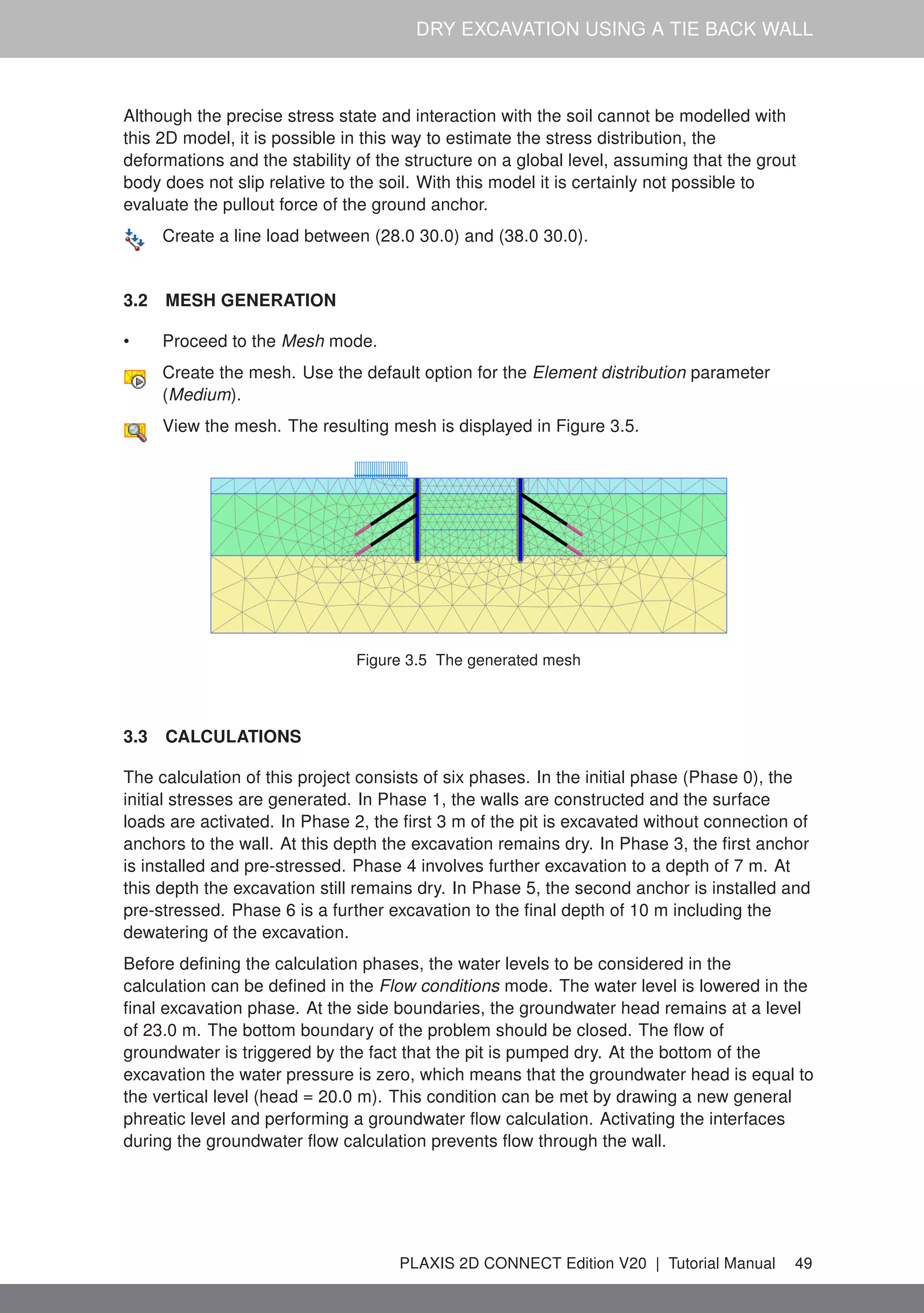Plaxis 2 d tutorial | PDF