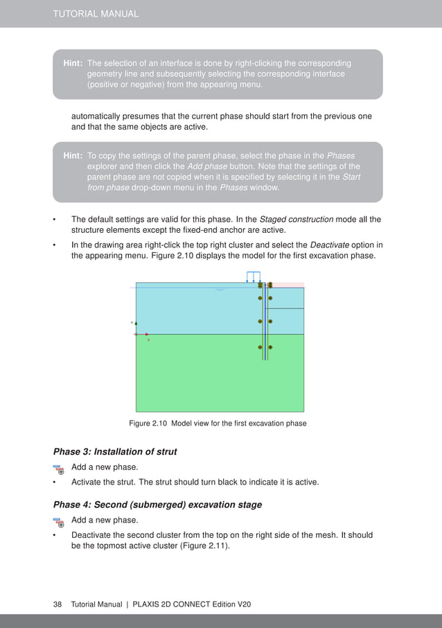 Plaxis 2 d tutorial | PDF