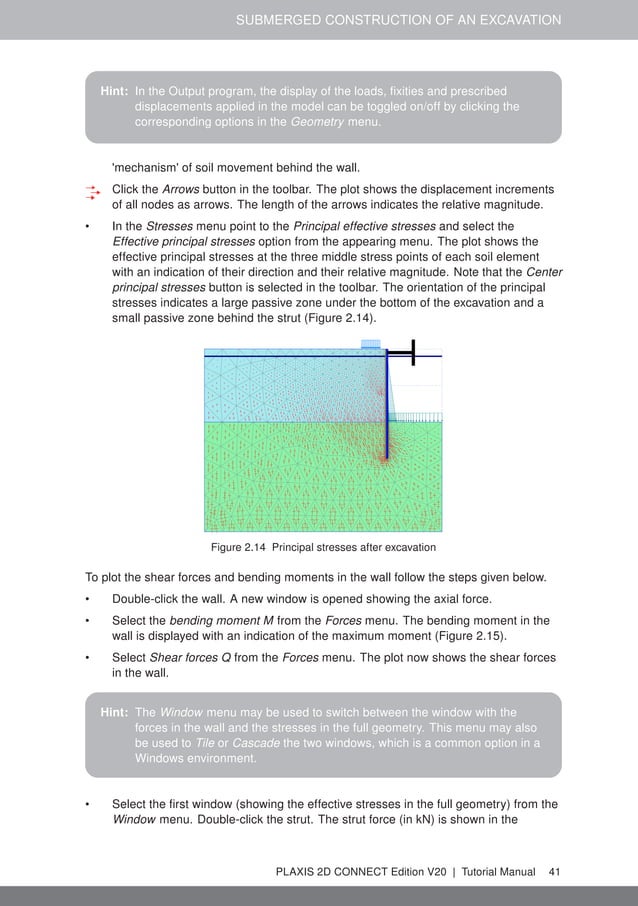 Plaxis 2 d tutorial | PDF