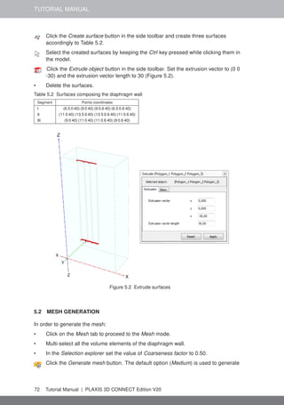 Plaxis 3d tutorial manual | PDF