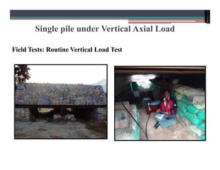 Numerical Simulation of Pile using PLAXIS | PDF