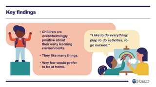 Play, create and learn: What matters most for five-year-olds?