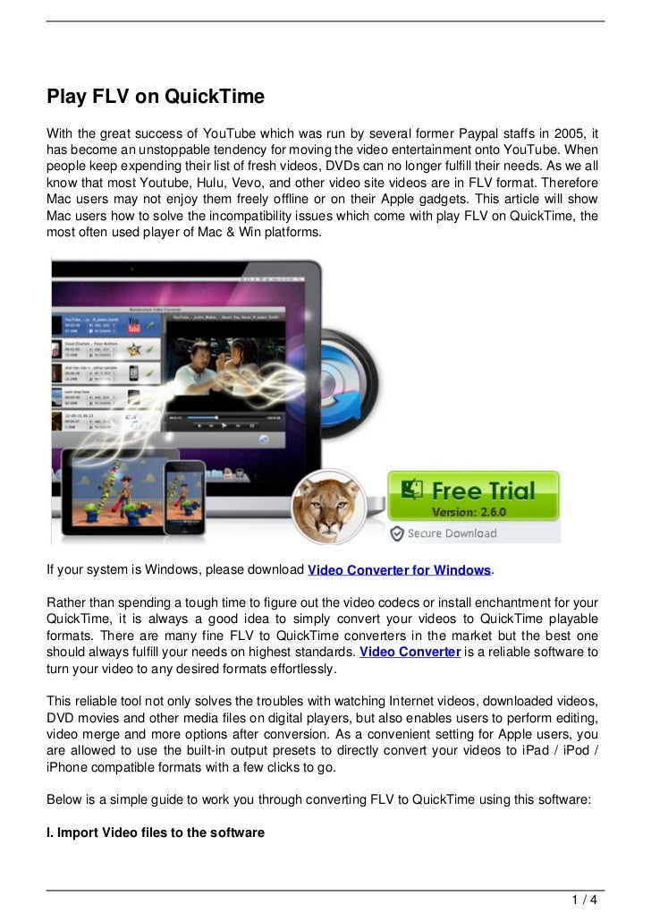 Flv Mac Quicktime Flv Mac Quicktime