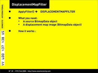 Play with Pixels, Bitmap Manipulation with Flash! -  Koen De Weggheleire