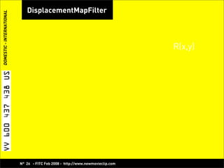 Play with Pixels, Bitmap Manipulation with Flash! -  Koen De Weggheleire