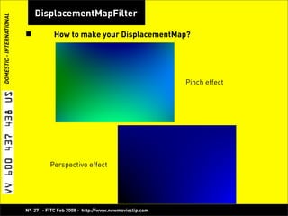 Play with Pixels, Bitmap Manipulation with Flash! -  Koen De Weggheleire