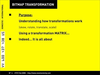 Play with Pixels, Bitmap Manipulation with Flash! -  Koen De Weggheleire