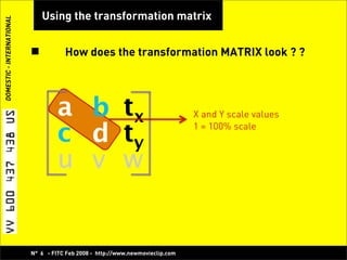 Play with Pixels, Bitmap Manipulation with Flash! -  Koen De Weggheleire
