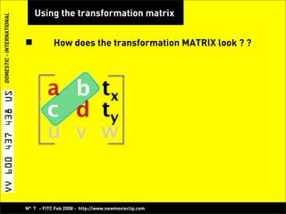 Play with Pixels, Bitmap Manipulation with Flash! -  Koen De Weggheleire