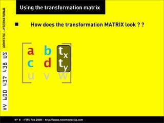 Play with Pixels, Bitmap Manipulation with Flash! -  Koen De Weggheleire