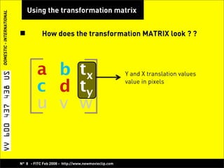 Play with Pixels, Bitmap Manipulation with Flash! -  Koen De Weggheleire