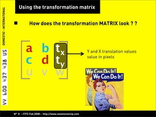 Play with Pixels, Bitmap Manipulation with Flash! -  Koen De Weggheleire
