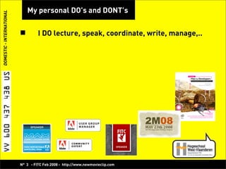 Play with Pixels, Bitmap Manipulation with Flash! -  Koen De Weggheleire