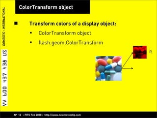 Play with Pixels, Bitmap Manipulation with Flash! -  Koen De Weggheleire
