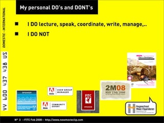 Play with Pixels, Bitmap Manipulation with Flash! -  Koen De Weggheleire