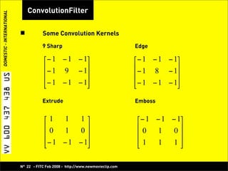 Play with Pixels, Bitmap Manipulation with Flash! -  Koen De Weggheleire