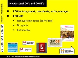 Play with Pixels, Bitmap Manipulation with Flash! -  Koen De Weggheleire