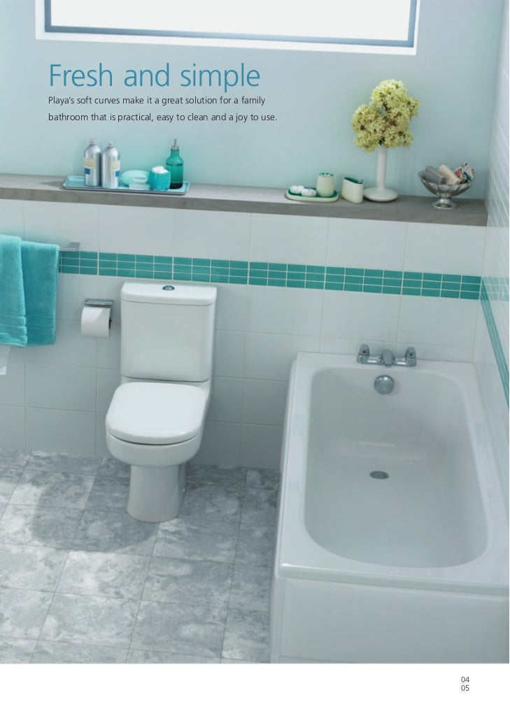 Bathroom Suite Ireland Playa brochure 2011