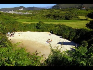 Una playa muy original