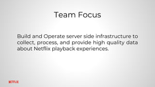 Playback Data Systems @ Netflix | PPTX