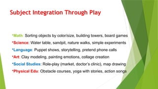 Play-Based Learning in Early Childhood Education | PPTX