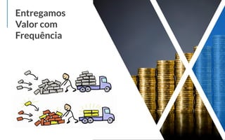 Entregamos
Valor com
Frequência
 