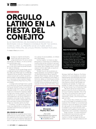 Playboy Mexico - octubre 2015